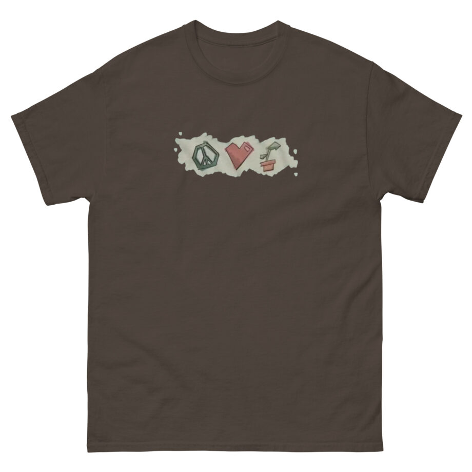 Mumbo Jumbo Peace, Love and Plants Unisex classic tee
