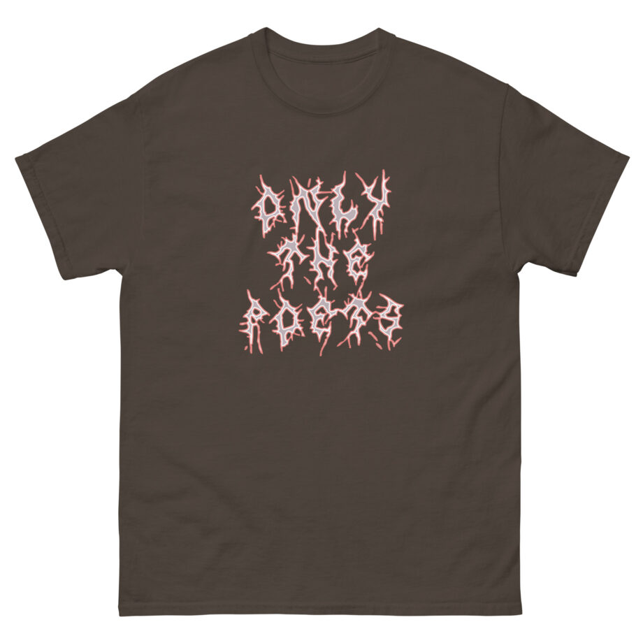 Only the Poets Halloween Face Unisex classic tee