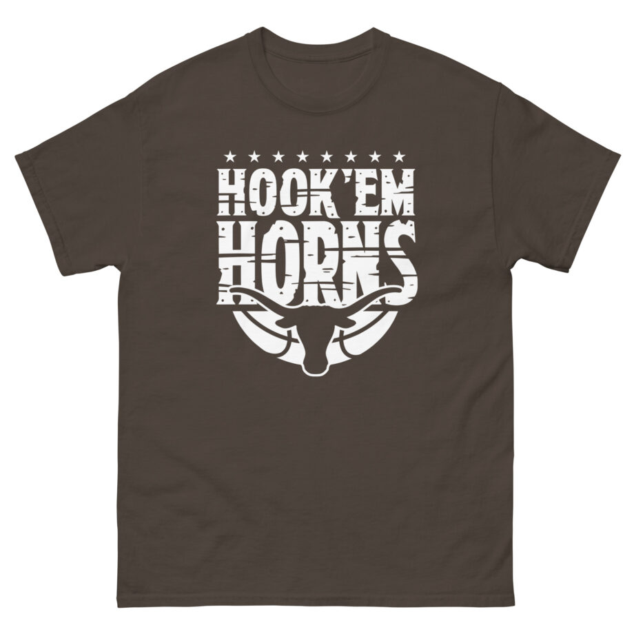 Texas Basketball Hook 'em Horns Unisex classic tee
