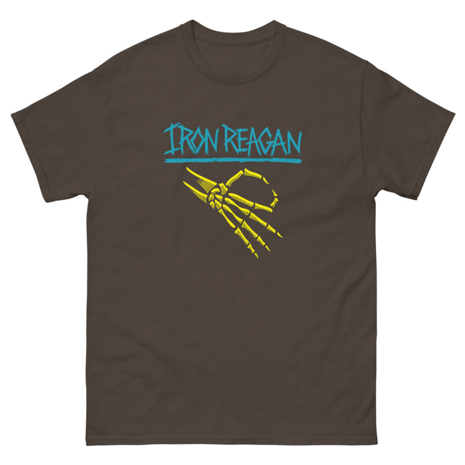 Iron Reagan Skeleton Hand Unisex classic tee