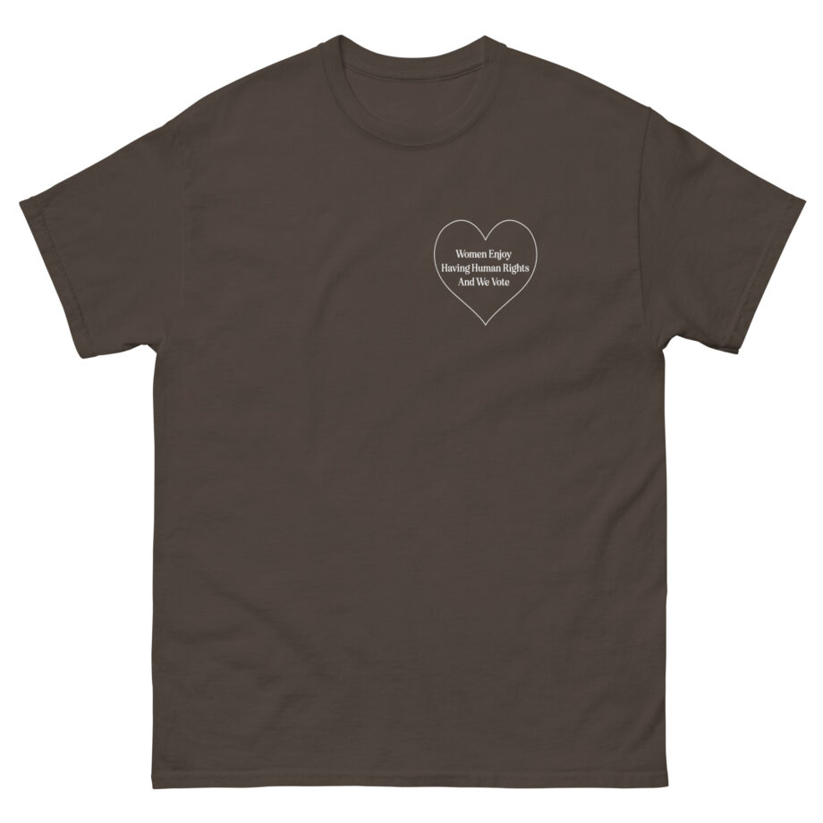 But Her Emails Women Enjoy Human Rights and We Vote Unisex classic tee