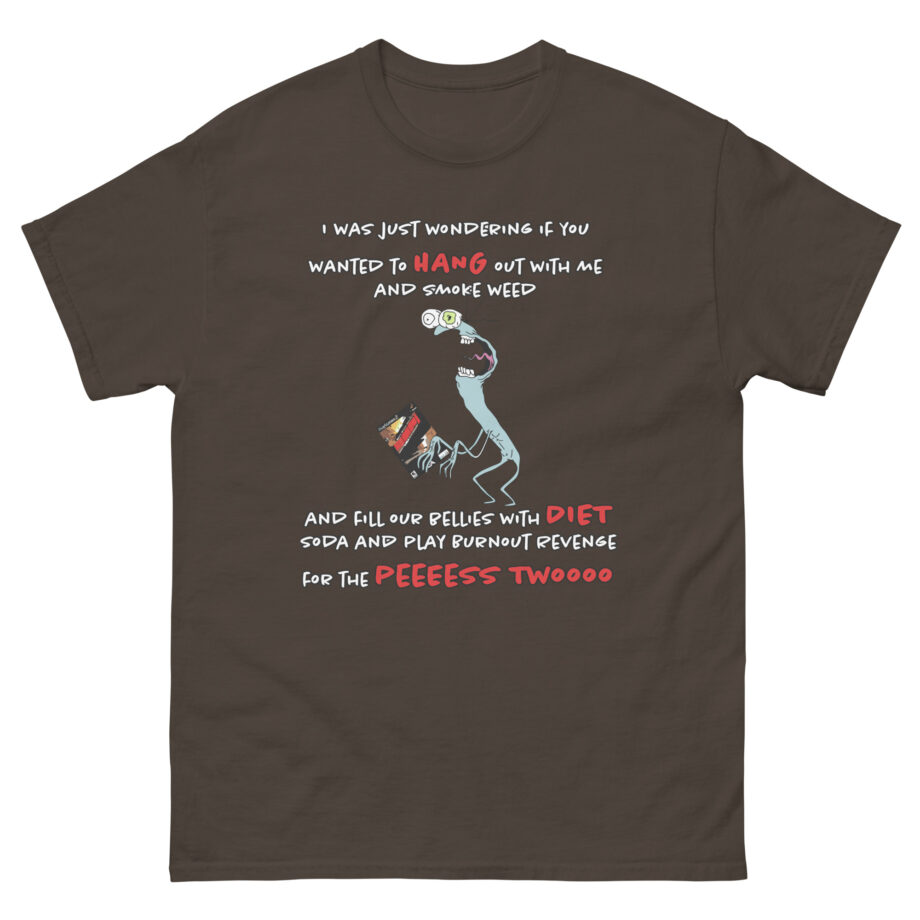 Smiling Friends Mr. Landlord I Was Just Wondering Unisex classic tee