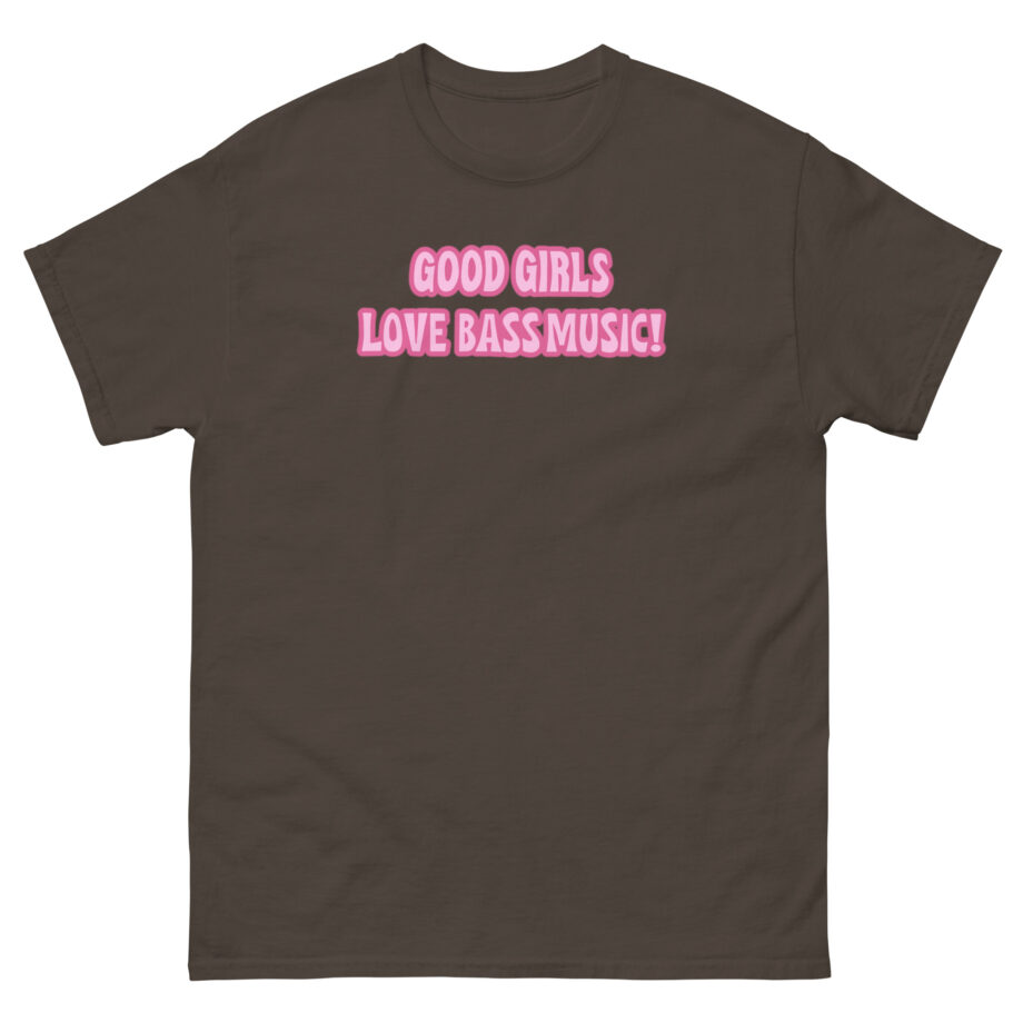 Leah Kateb Good Girls Love Bass Music Unisex classic tee