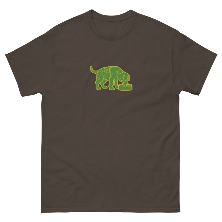 Niko B green pixel dog Unisex classic tee