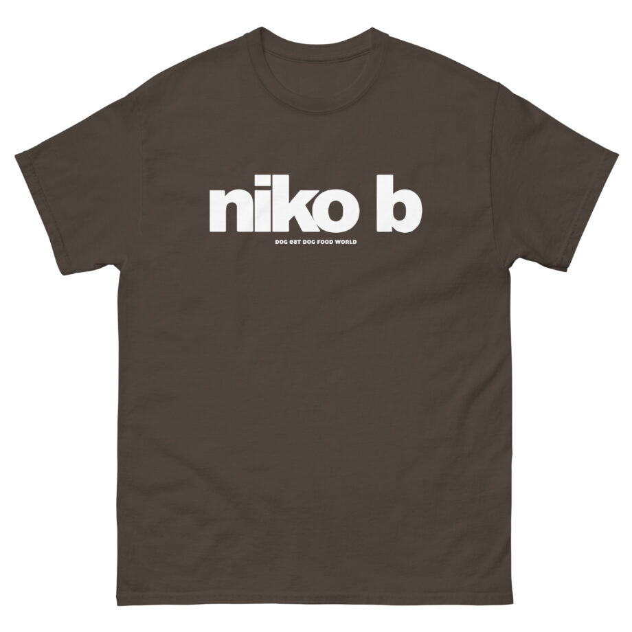 Niko B Dog Eat Dog Food World Unisex classic tee