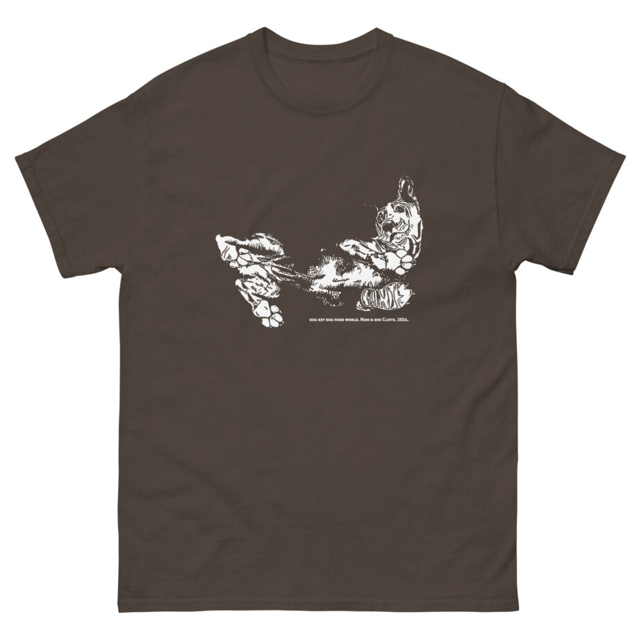 Niko B Dog Eat Dog Food World Unisex classic tee