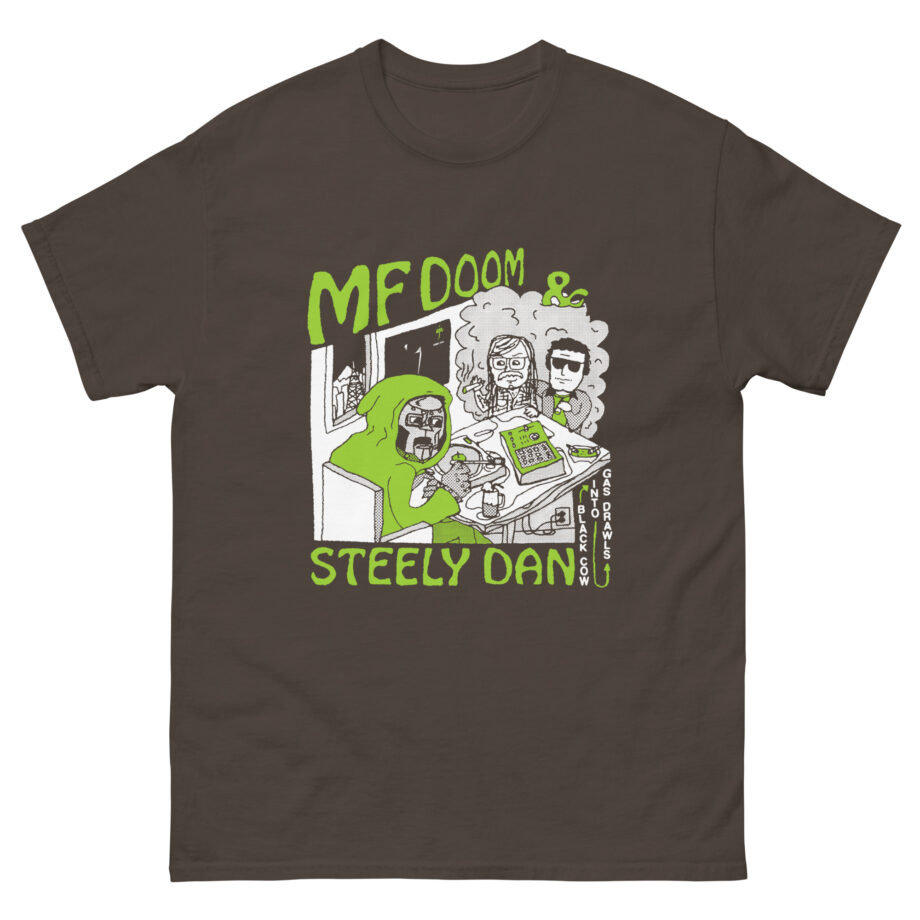 Steely Dan black cow into gas drawls Unisex classic tee