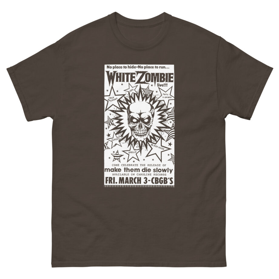 White Zombie Cbgb Poster Unisex classic tee