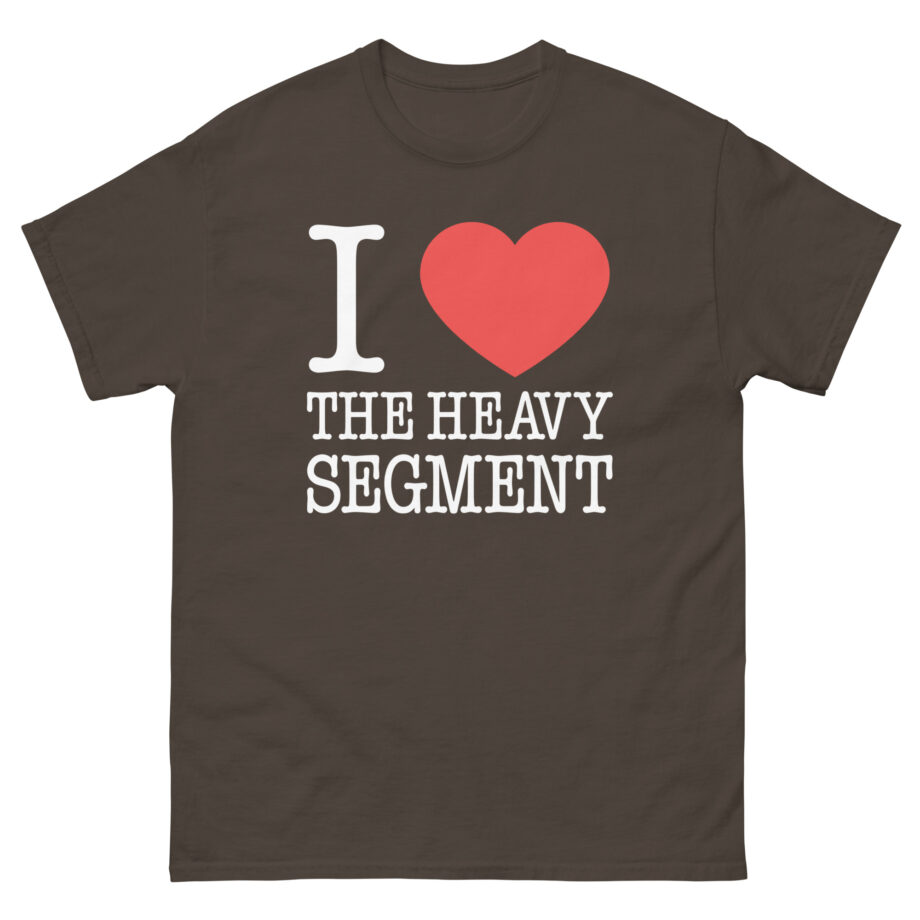 Ymh I Heart the Heavy Segment Unisex classic tee