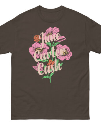 Johnny Cash June Carter Cash Flowers Unisex classic tee