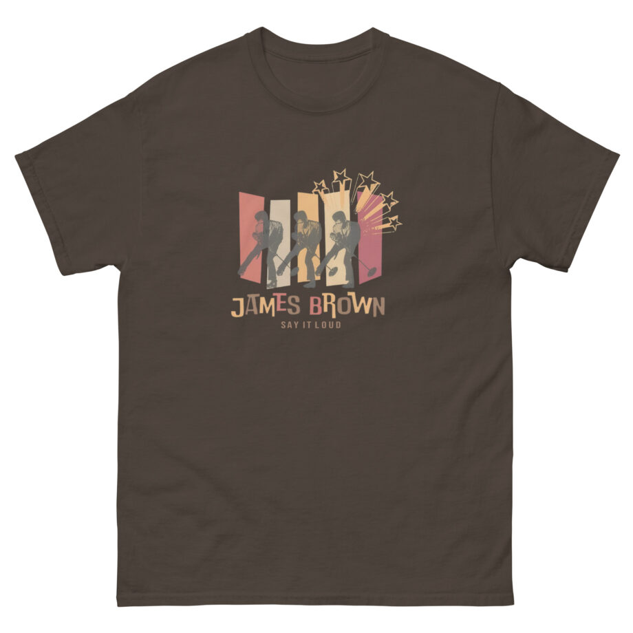 James Brown Say It Loud Crooner Unisex classic tee
