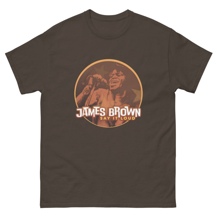 James Brown Say It Loud Stars Unisex classic tee