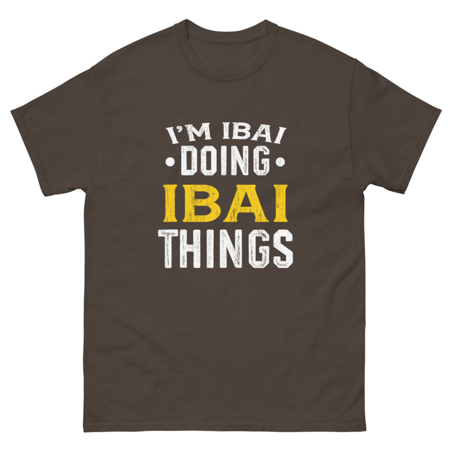 I'm Ibai Doing Ibai Things Unisex classic tee