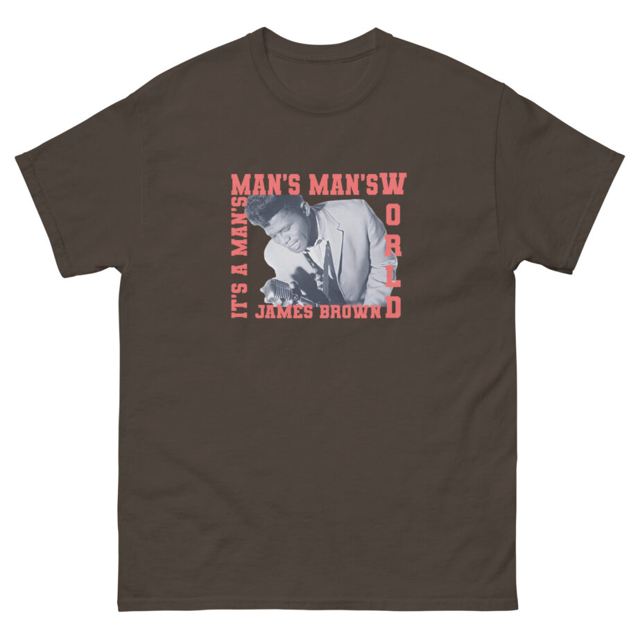 James Brown It's a Man's World Square Unisex classic tee