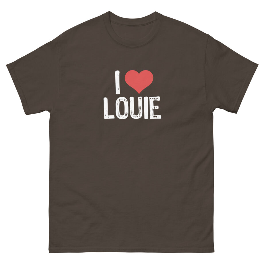 Louie Castro I Love Unisex classic tee