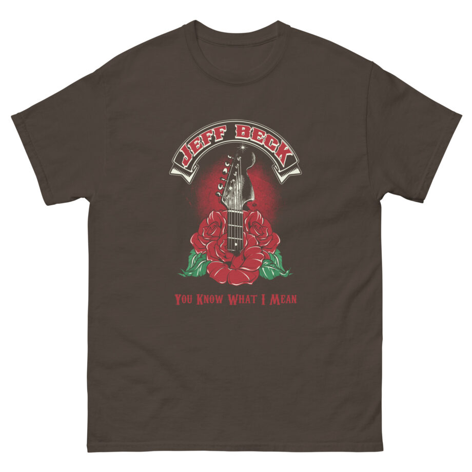 Jeff Beck You Know What I Mean Unisex classic tee