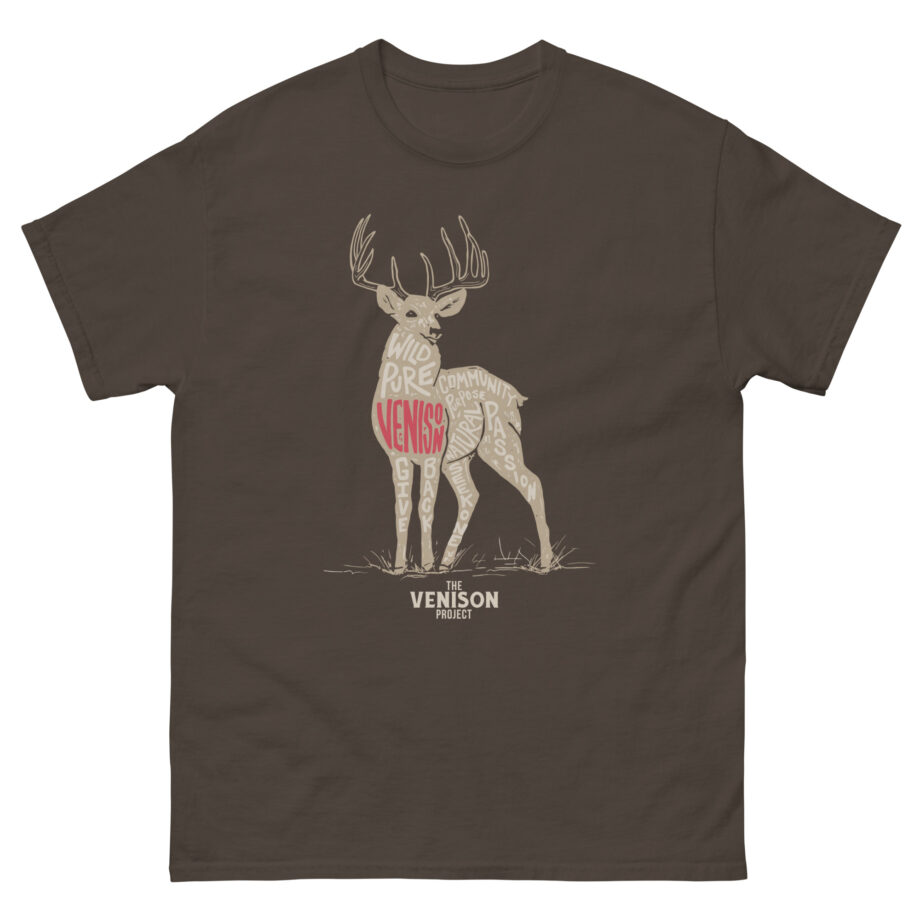 Seek One Venison Project Word Fill Unisex classic tee