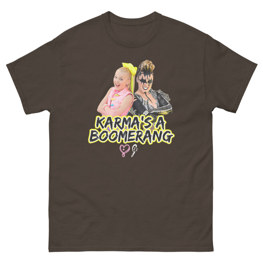 Jojo Siwa Karma's a Boomerang Unisex classic tee