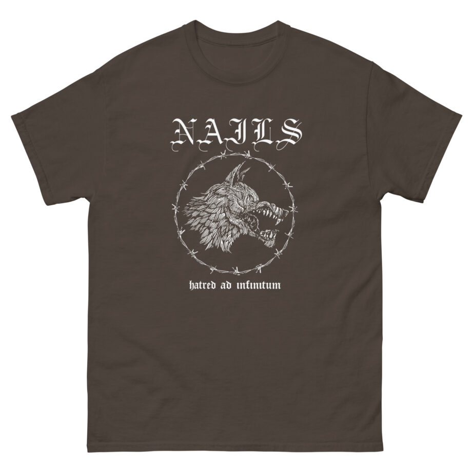 Nails Hatred Dog Unisex classic tee