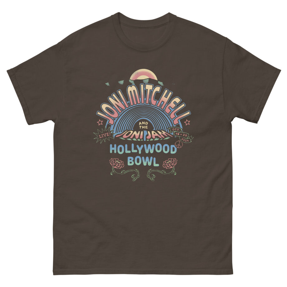 Joni Mitchell Joni Jam Rainbow Unisex classic tee