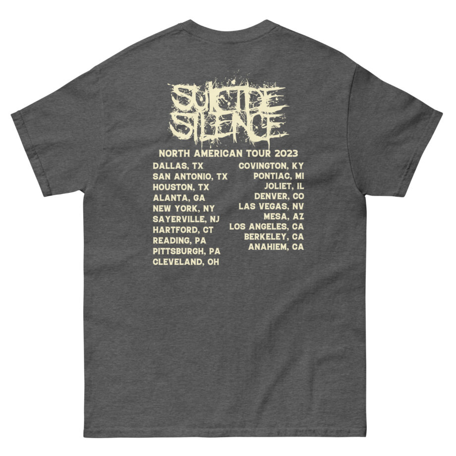 Suicide Silence Rymd Cover Tour 2023 Unisex classic tee