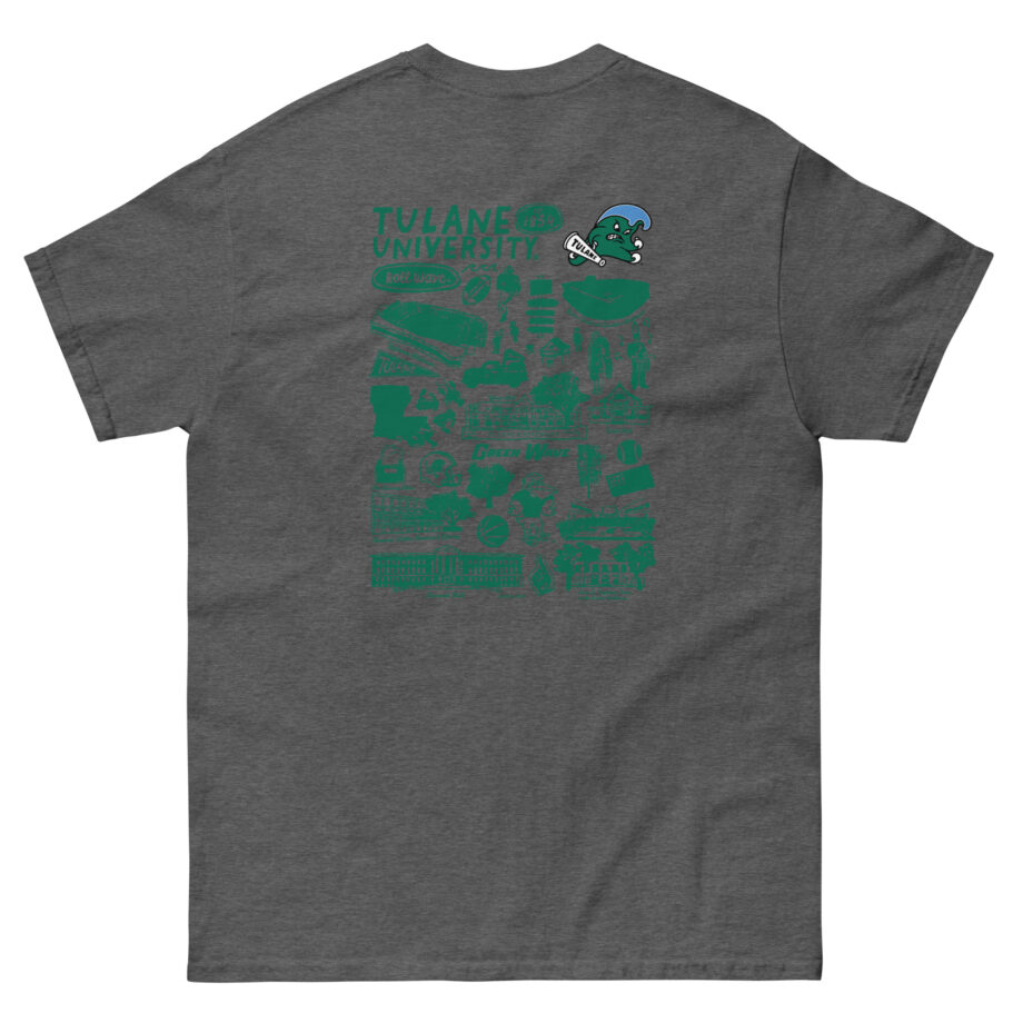 Tulane Impressions Unisex classic tee