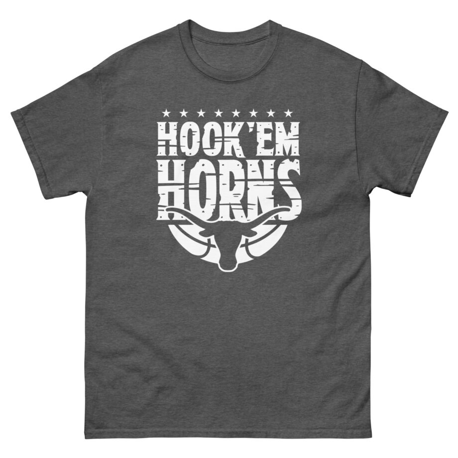 Texas Basketball Hook 'em Horns Unisex classic tee
