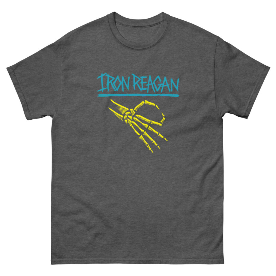 Iron Reagan Skeleton Hand Unisex classic tee