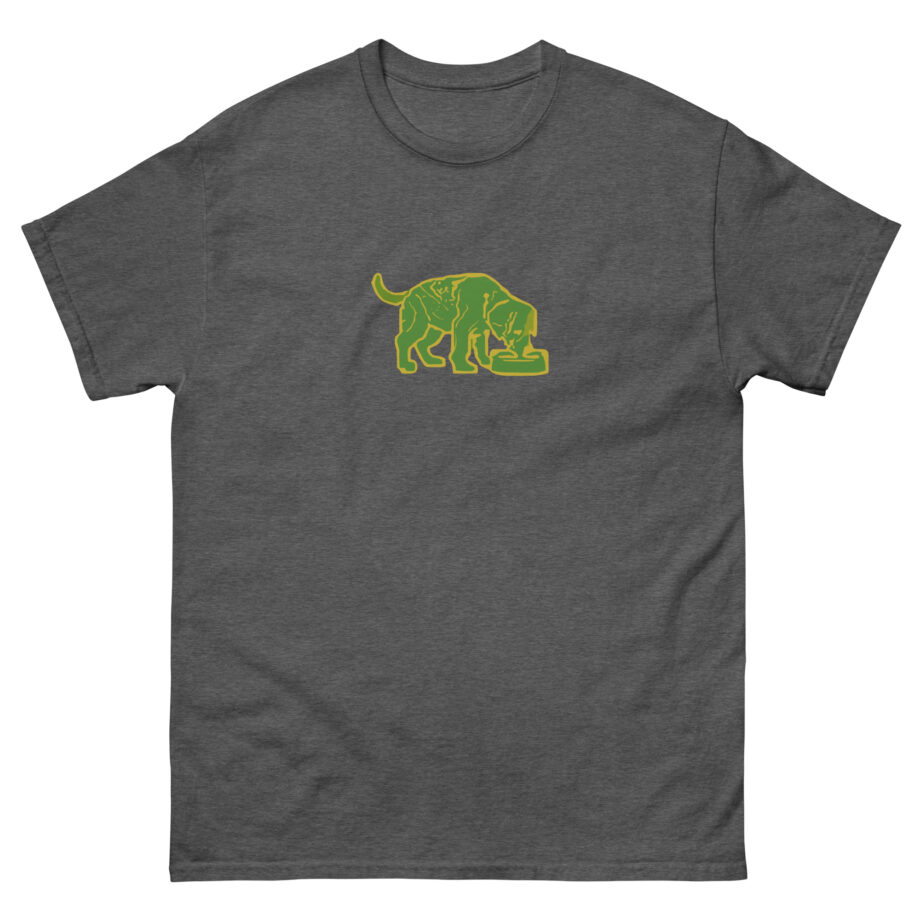 Niko B green pixel dog Unisex classic tee