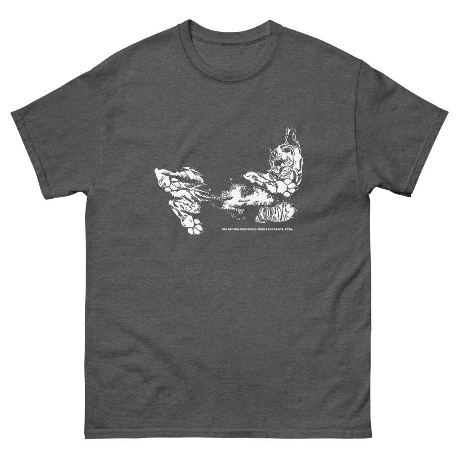 Niko B Dog Eat Dog Food World Unisex classic tee