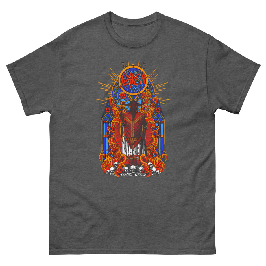 Slayer Goatgod Stained Glass Unisex classic tee