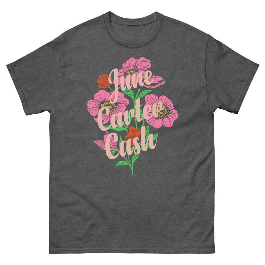 Johnny Cash June Carter Cash Flowers Unisex classic tee