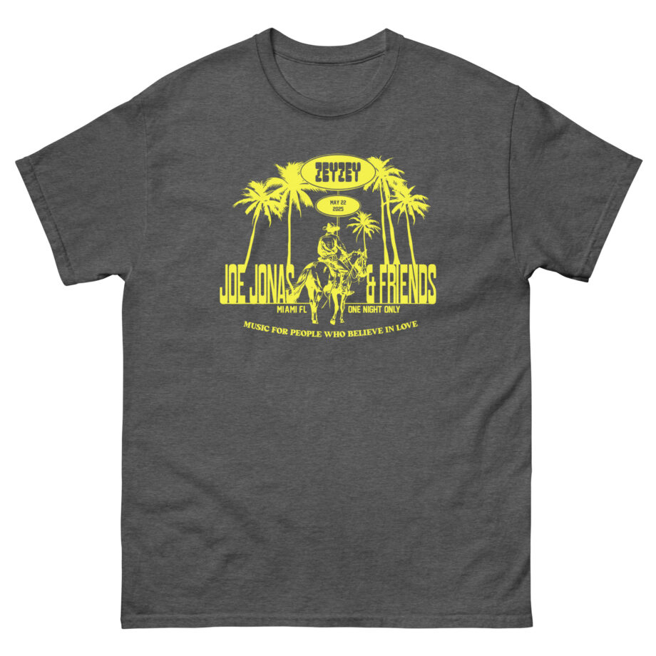 Joe Jonas Miami Unisex classic tee