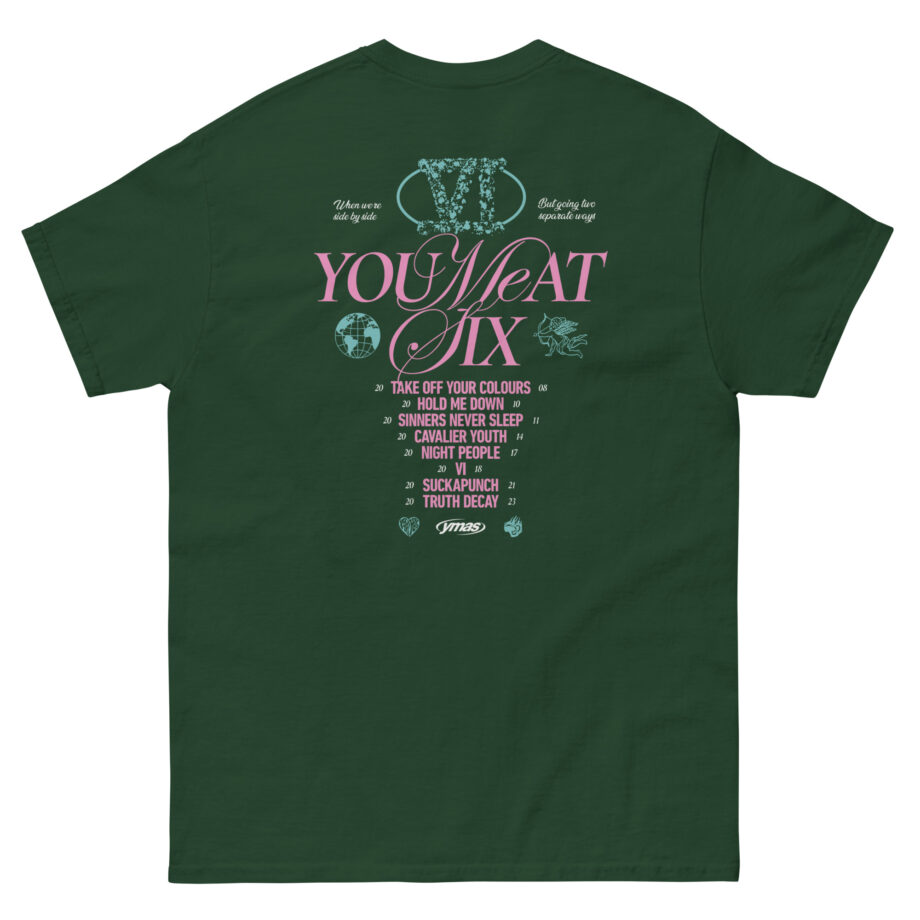 You Me at Six This is the End  Albums Unisex classic tee