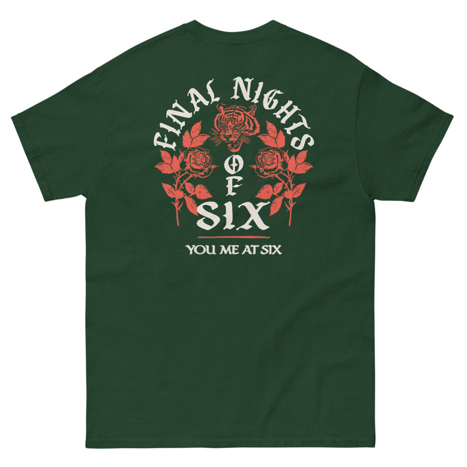 You Me at Six Final Nights of Six Tour Unisex classic tee