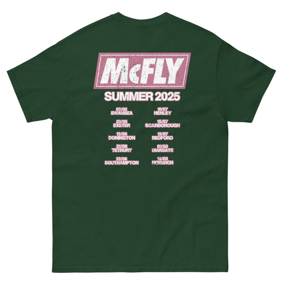 Mcfly Summer 2025 Tour Unisex classic tee
