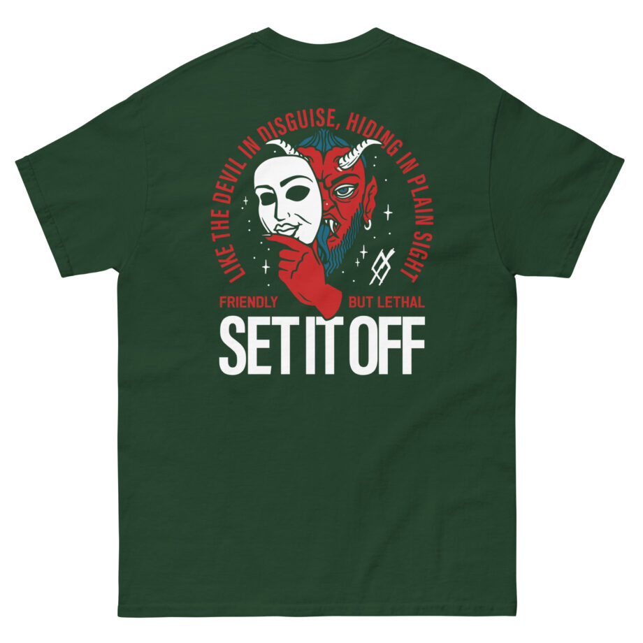 Set It Off Devil Mask Unisex classic tee