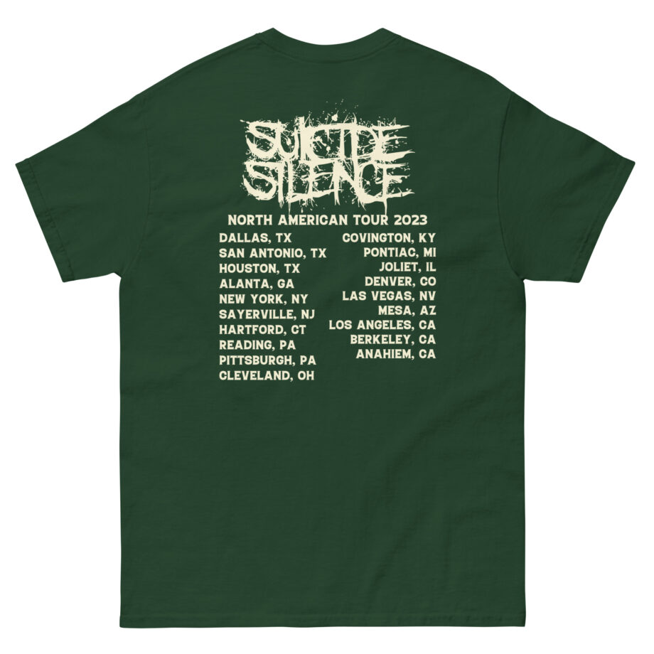 Suicide Silence Rymd Cover Tour 2023 Unisex classic tee