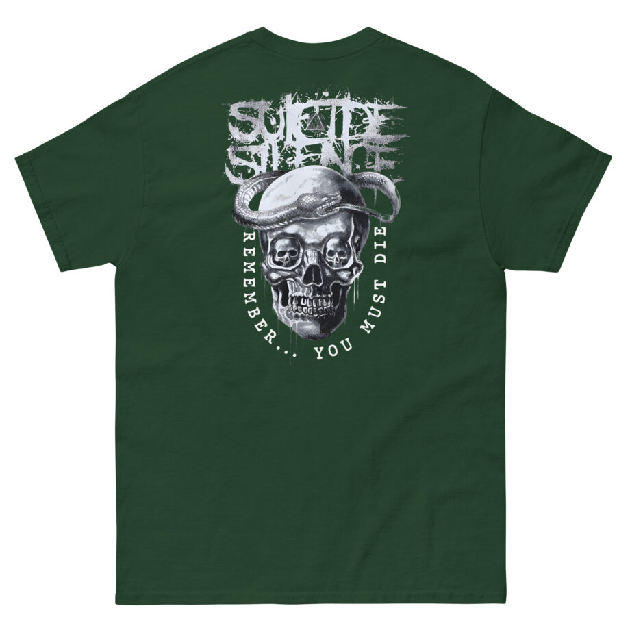 Suicide Silence Rymd Snake Skull Unisex classic tee