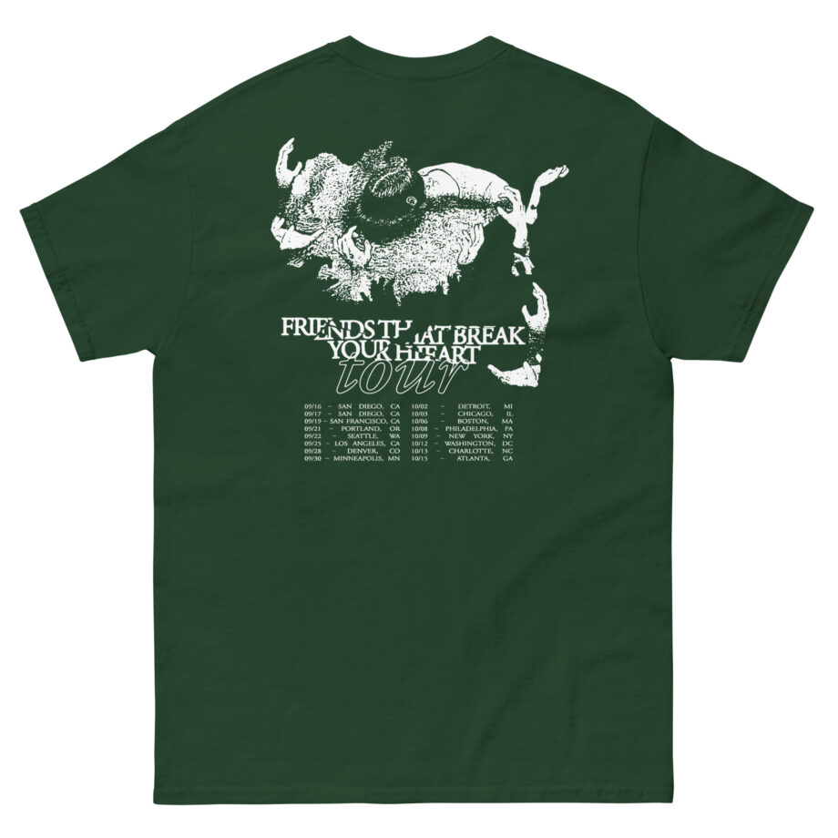James Blake Friends That Break Your Heart Black 2021 Tour Unisex classic tee