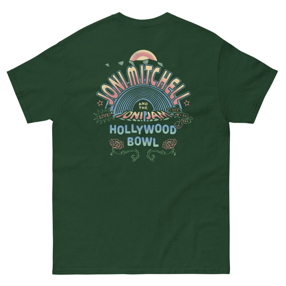 Joni Mitchell Joni Jam Rainbowl Unisex classic tee