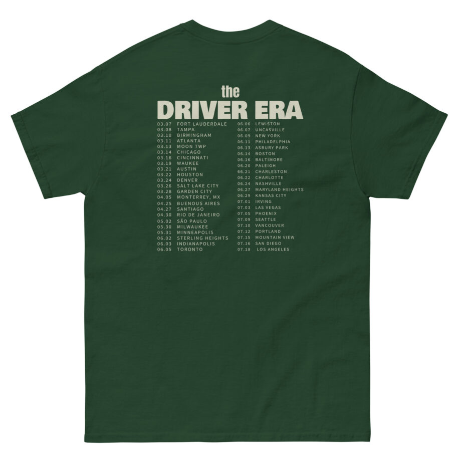 Driver Era Groovy Logo Tour Unisex classic tee
