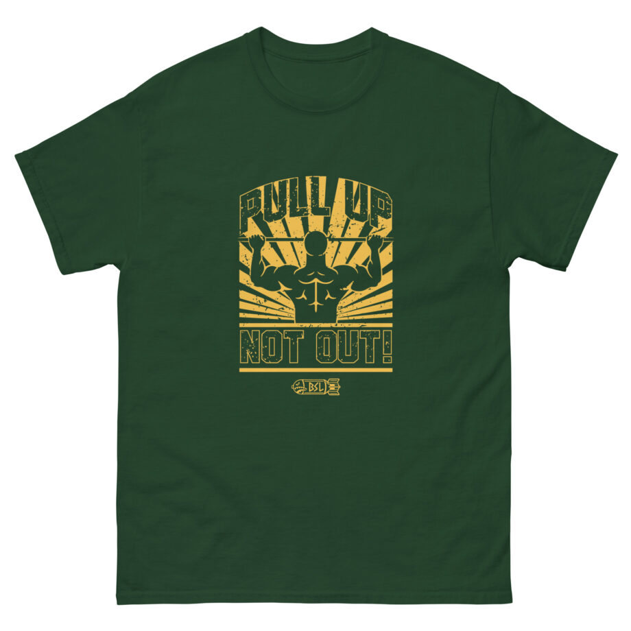 Dom Shred Pull Up Not Out Unisex classic tee