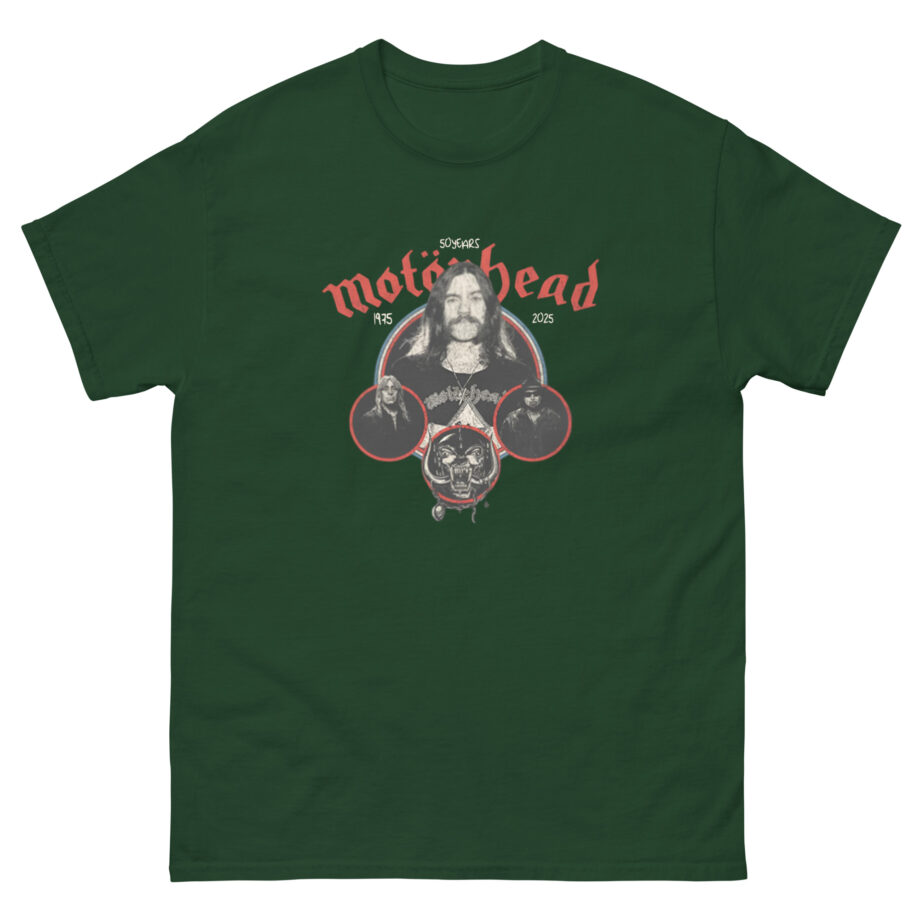 Lemmy 50 Years Raglan Unisex classic tee