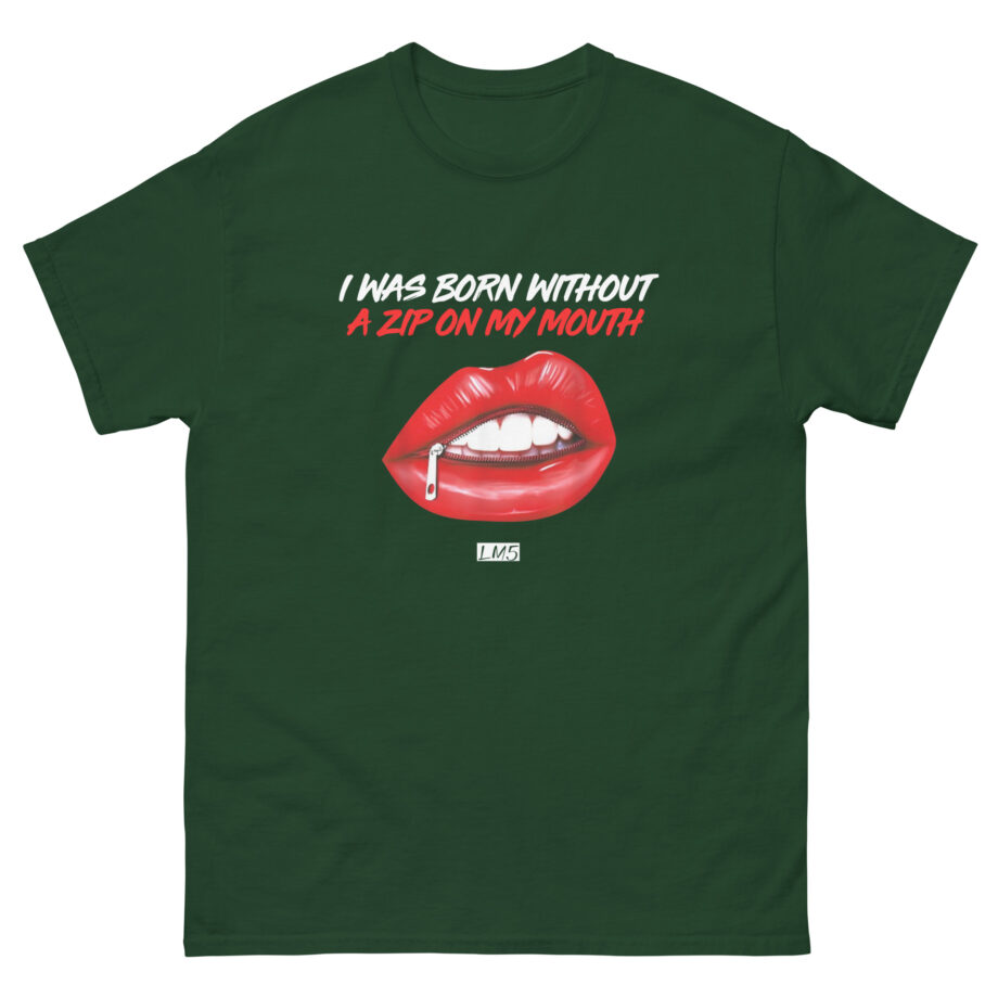 Little Mix I Was Born Without a Zip on My Mouth Unisex classic tee