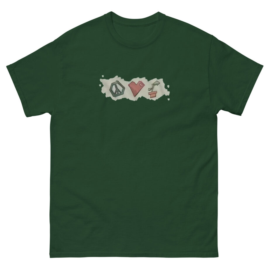 Mumbo Jumbo Peace, Love and Plants Unisex classic tee