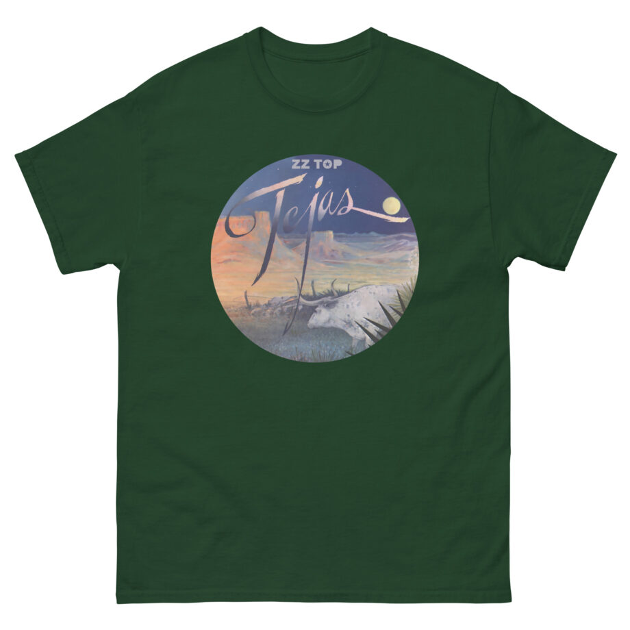 Zz Top 1976 Tejas Beige Unisex classic tee