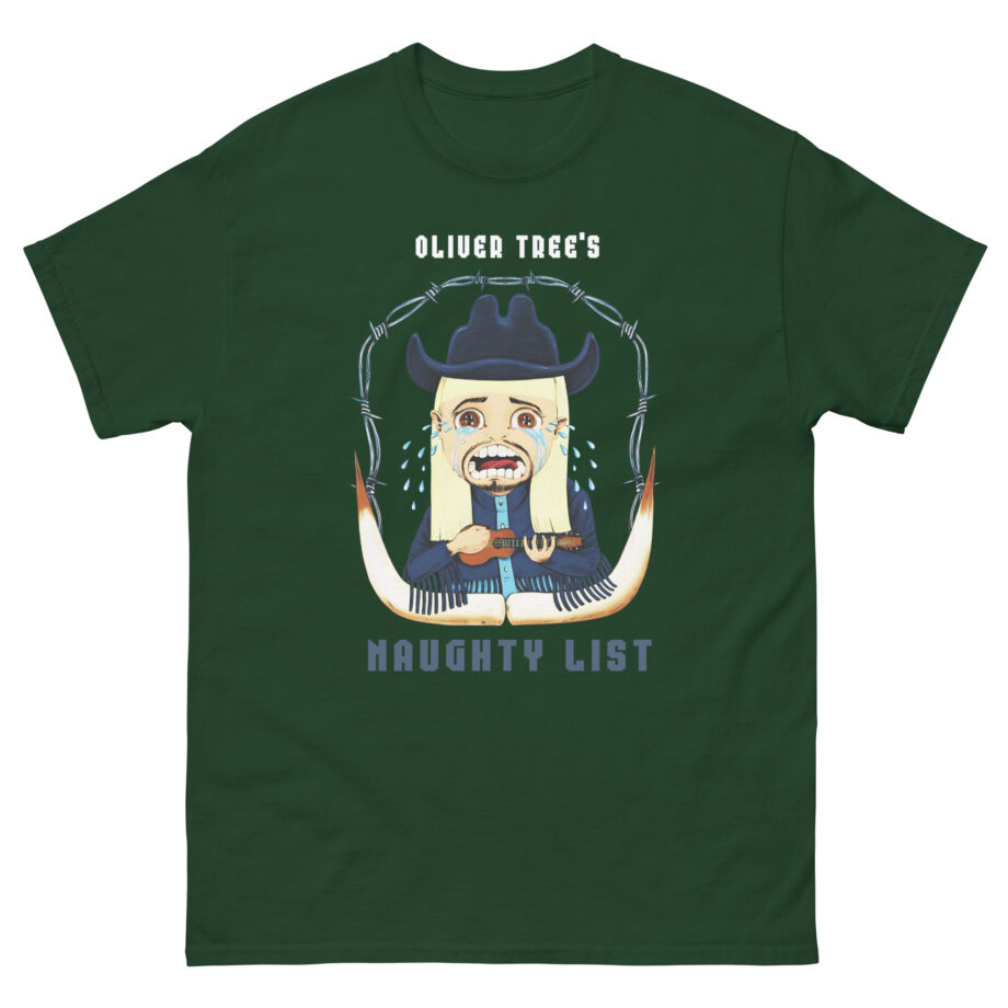 Oliver Tree Naughty List Holiday Unisex classic tee