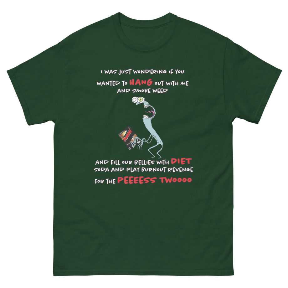 Smiling Friends Mr. Landlord I Was Just Wondering Unisex classic tee