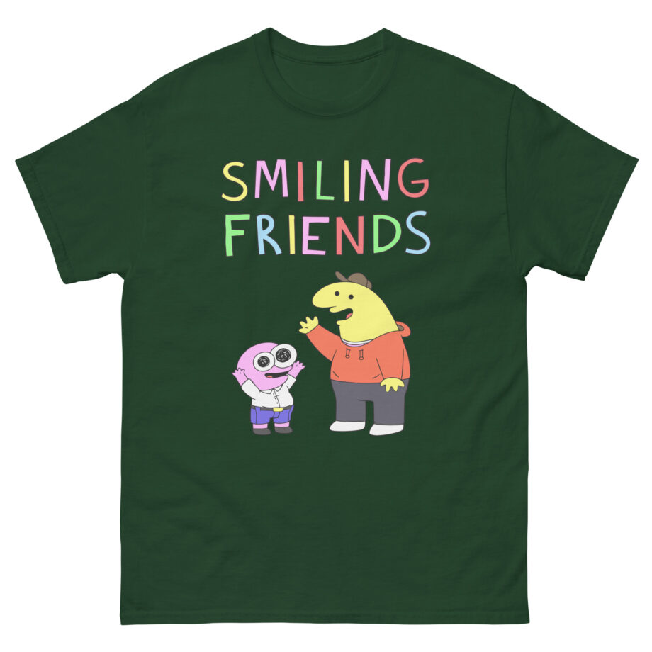 Smiling Friends Charlie Pim Allan Glep Unisex classic tee